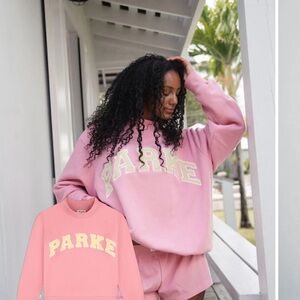 Parker Pink Sweatshirt for Women